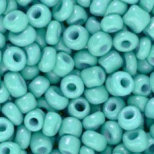 Seed beads 6/0 (4mm) Harbour side blue